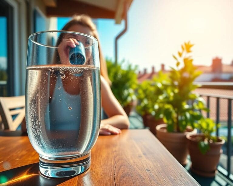 Wasser trinken
