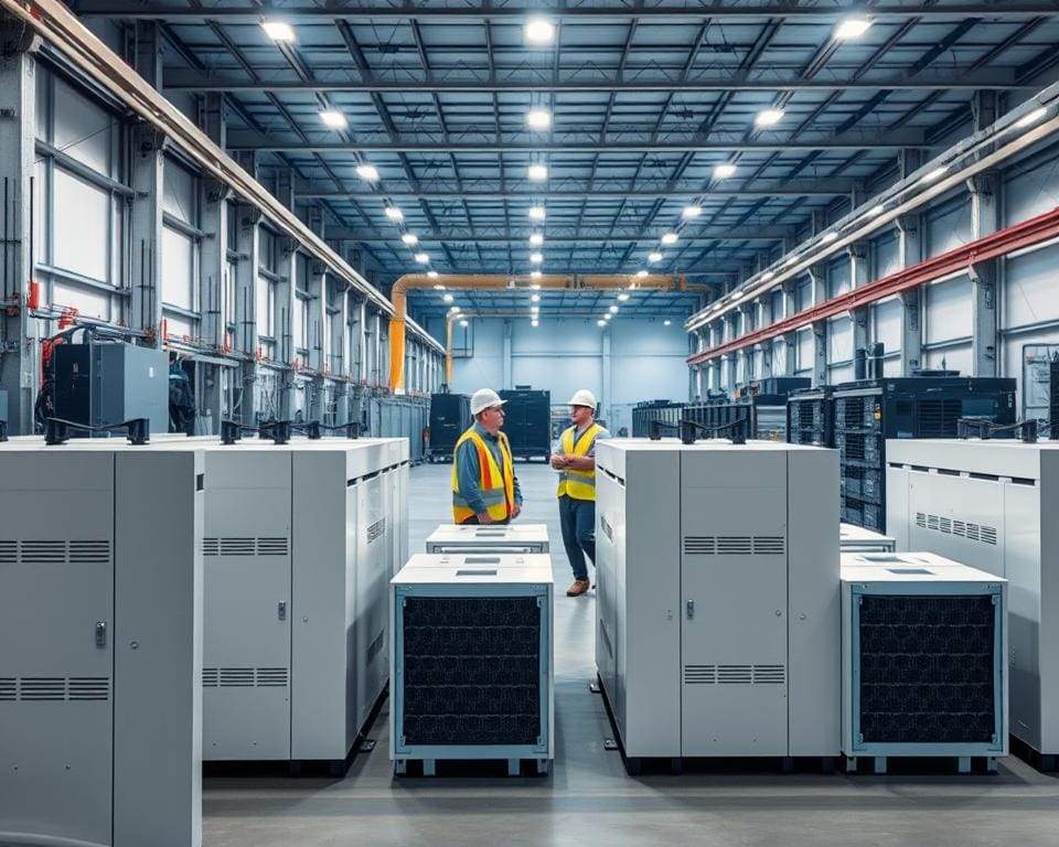 industrielle Batteriespeicher