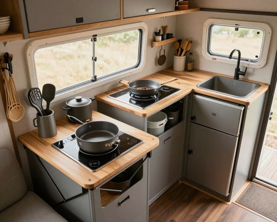 Camper Küchenausstattung
