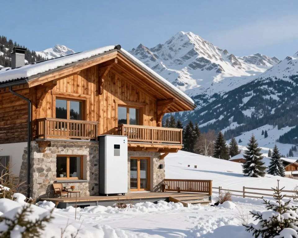 Heizung Schweizer Alpen