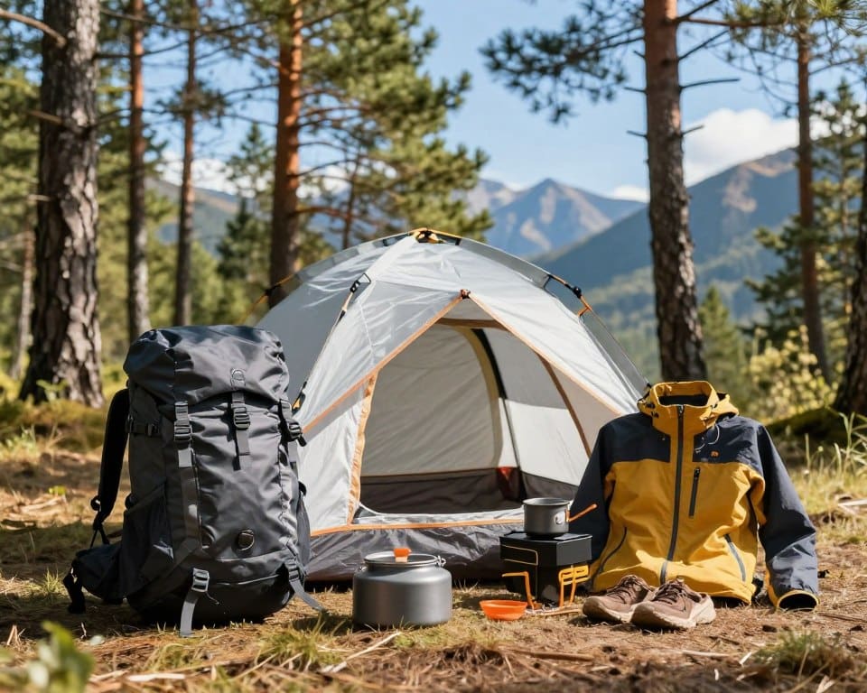 Outdoor-Ausrüstung für Reisen