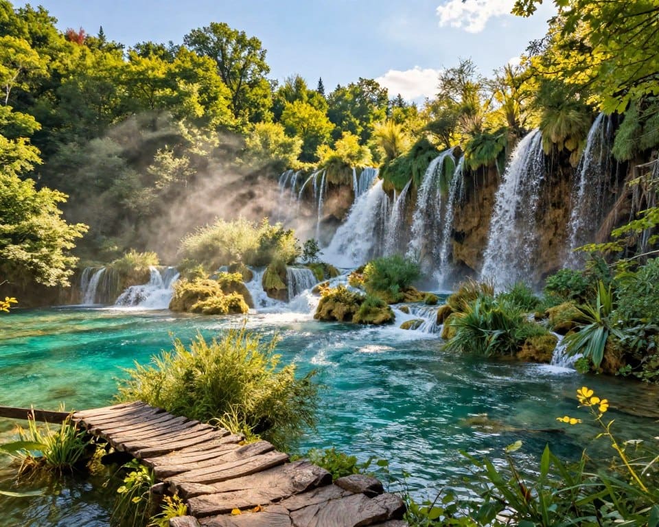 Plitvicer Seen in Kroatien