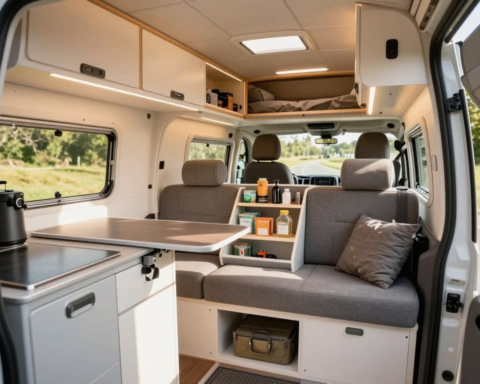 Stauraum im Wohnmobil