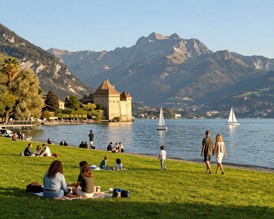 Wochenende am Genfersee