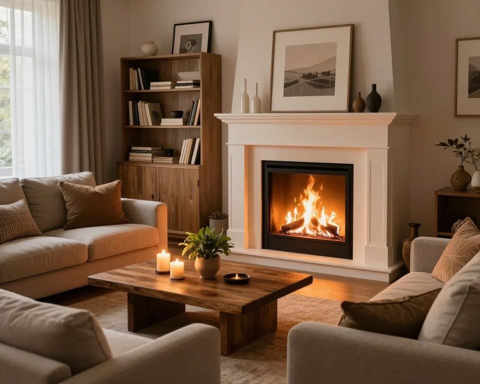 Cheminée Wohnzimmer